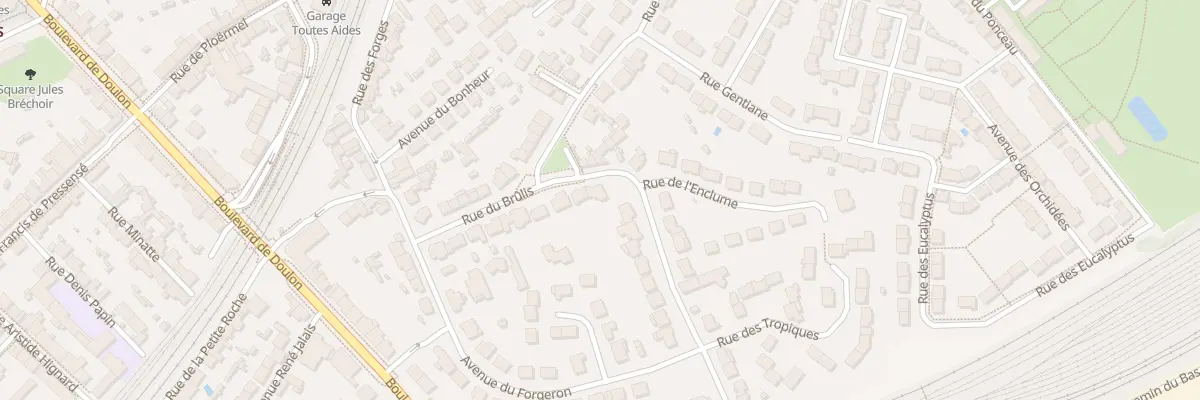 Plan du 2 Rue du Petit Blottereau à Nantes