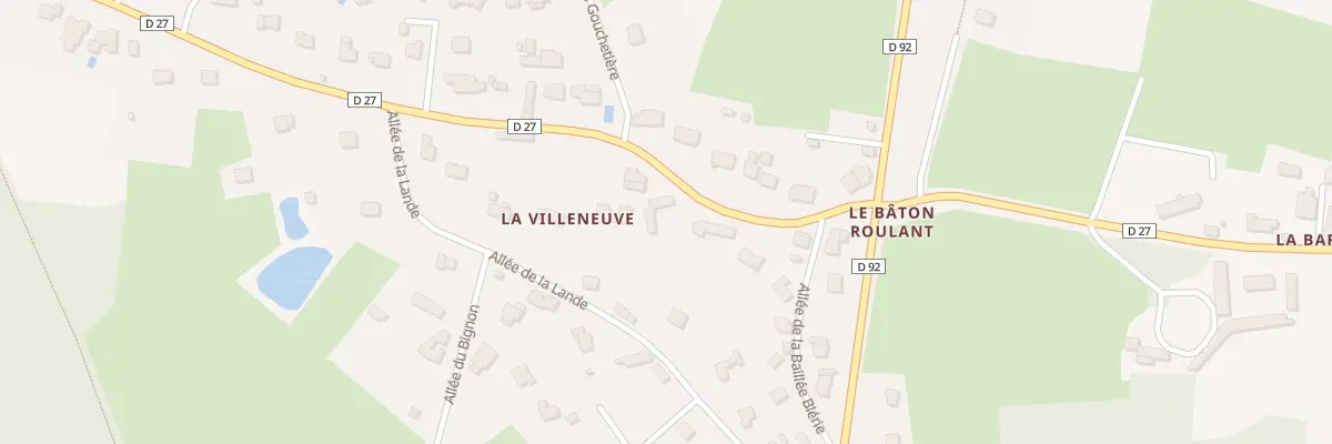 Plan du 7 Rue De Mi-Forêt à Liffré