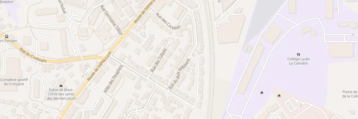 Plan du 15 Rue du Bois Robillard à Nantes