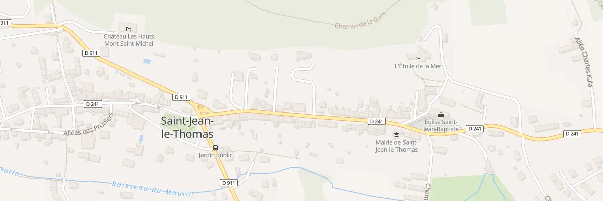 Plan du 21 Rue du Général de Gaulle à Saint-Jean-le-Thomas