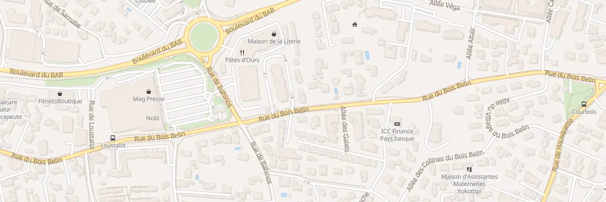 Plan du 59 Rue du Bois Belin à Anglet