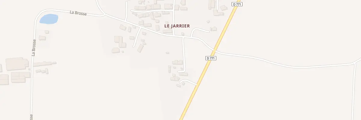 Plan du 13 Le Jarrier à Saint-Vincent-des-Landes