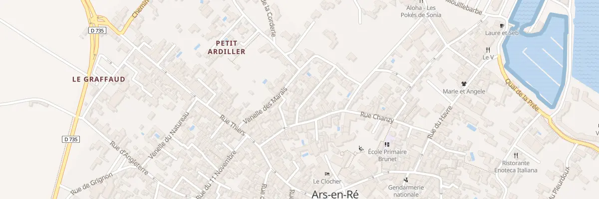 Plan du 11 Rue du Pignon à Ars-en-Ré