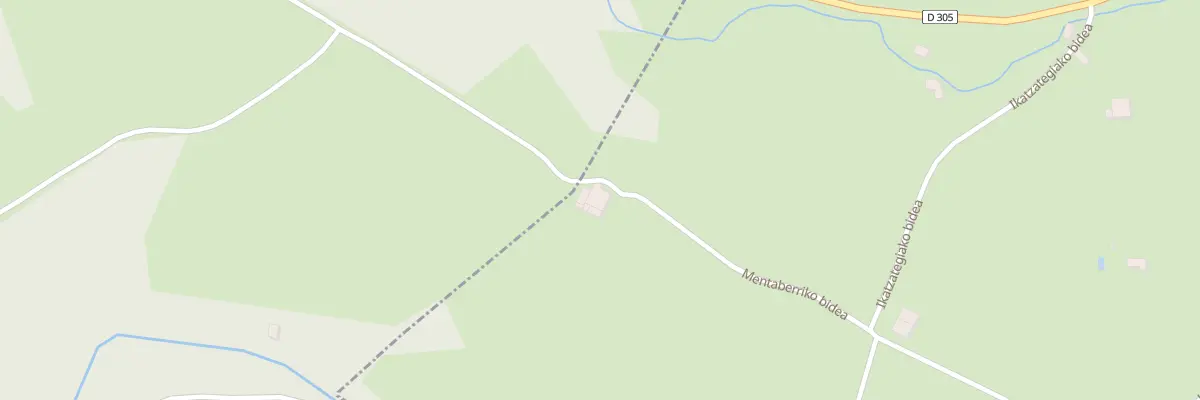 Plan du 5141 Mentaberria à Ainhoa