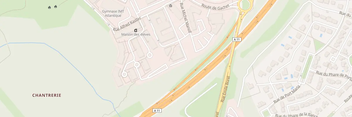 Plan du 7 Av Marie-Antoinette Tonnelat à Nantes