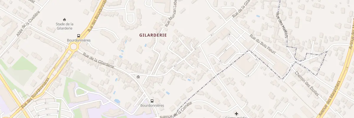 Plan du 175 Rue de la Gilarderie à Nantes