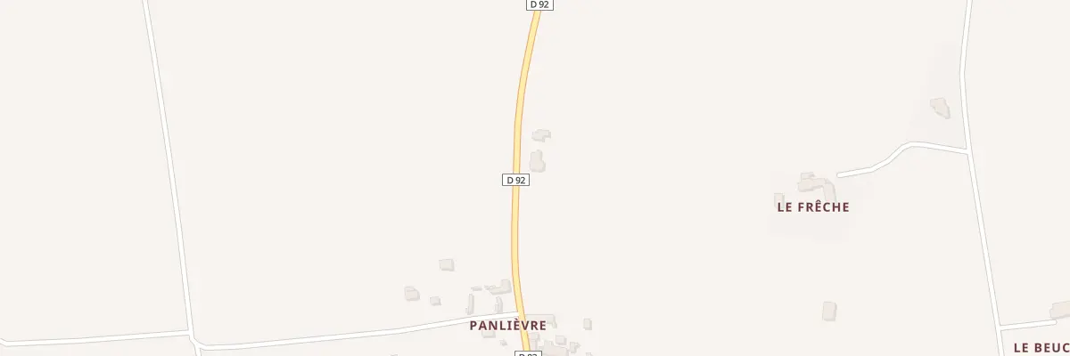 Plan du 5588 Panlievre à Amanlis