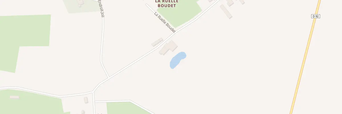 Plan du 6867 Les Hamardières à Liffré