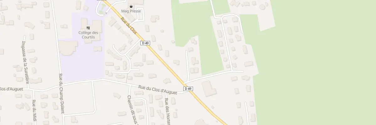 Plan du 3 Che du Taillis à Montmartin-sur-Mer