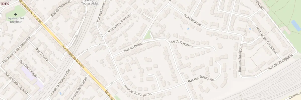 Plan du 16 Rue du Brûlis à Nantes