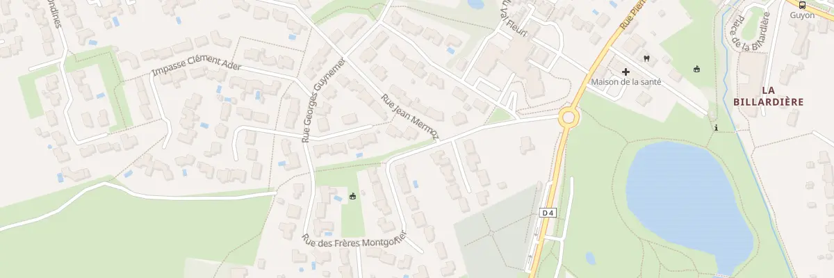 Plan du 1 Rue jean mermoz à Venansault