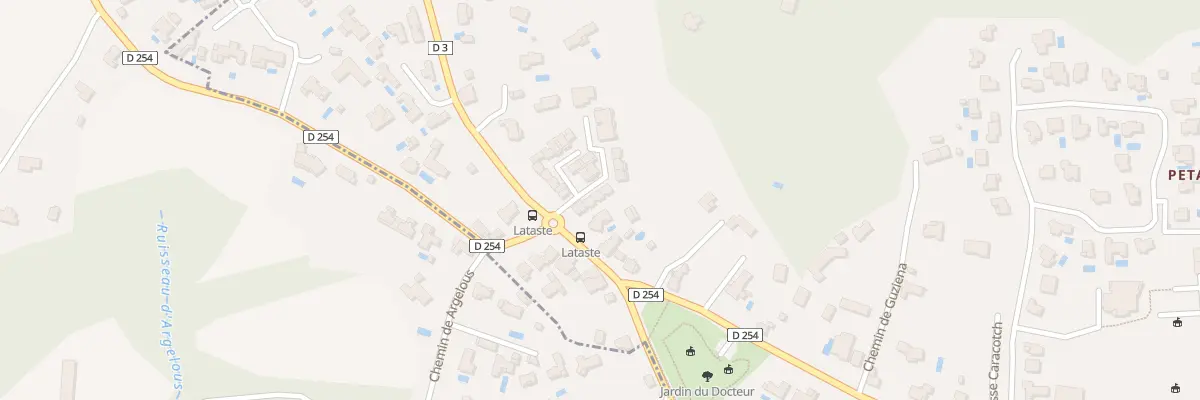 Plan du 521 Rte d’Arcangues à Bassussarry