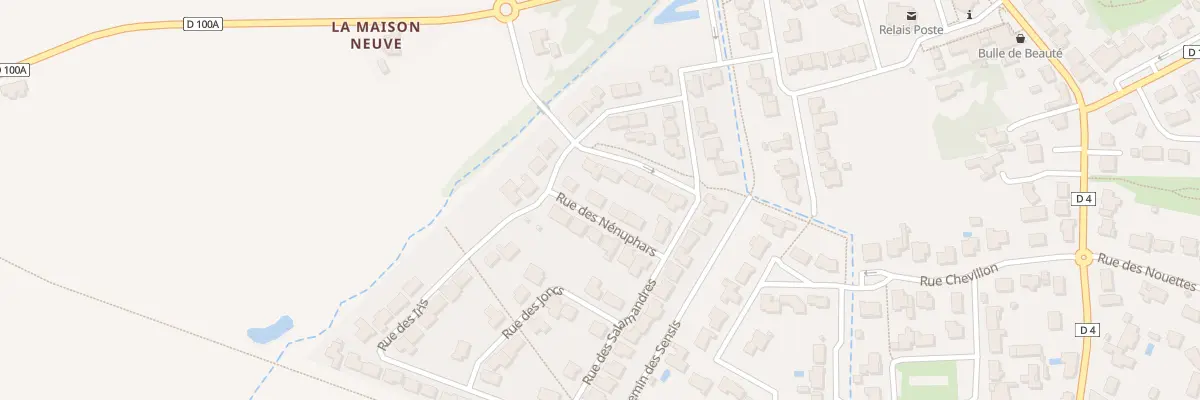 Plan du 4 Rue des nénuphars à La Genétouze