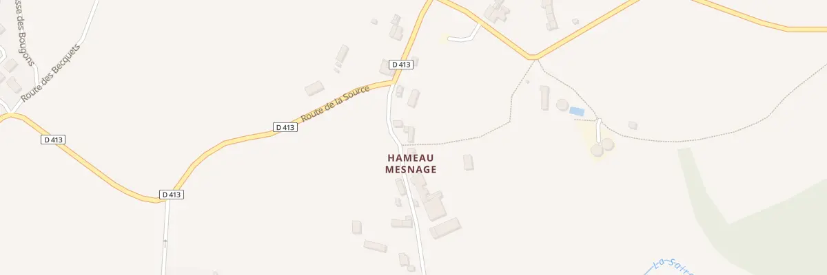 Plan du 7 Le Hameau Mesnage au Mesnil-au-Val