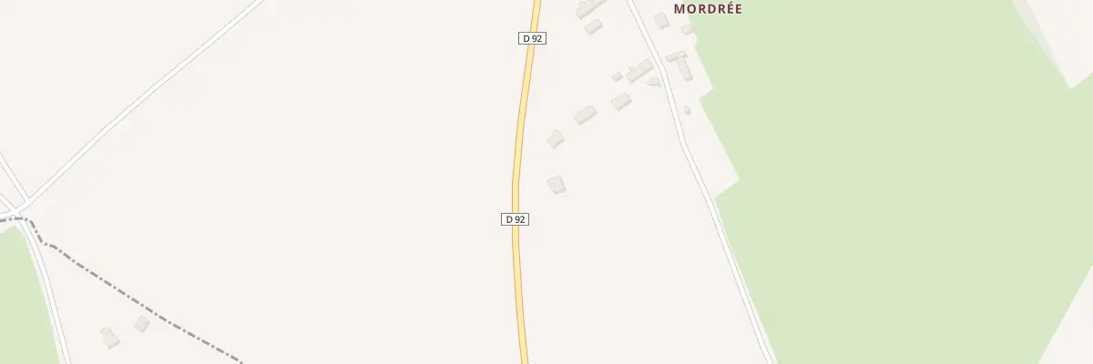 Plan du 6367 Mordree à Liffré