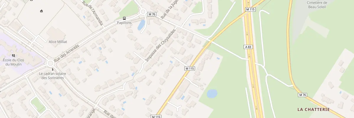 Plan du 37B Rue de la Haussière aux Sorinières