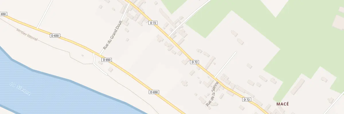Plan du 64 Rue de la Sienne à Heugueville-sur-Sienne