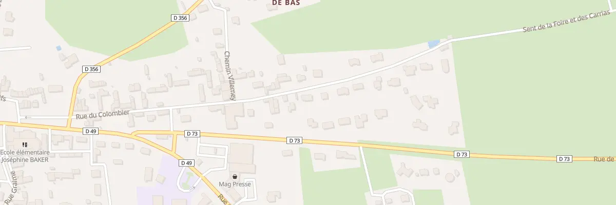 Plan du 18 Rue du Colombier à Montmartin-sur-Mer