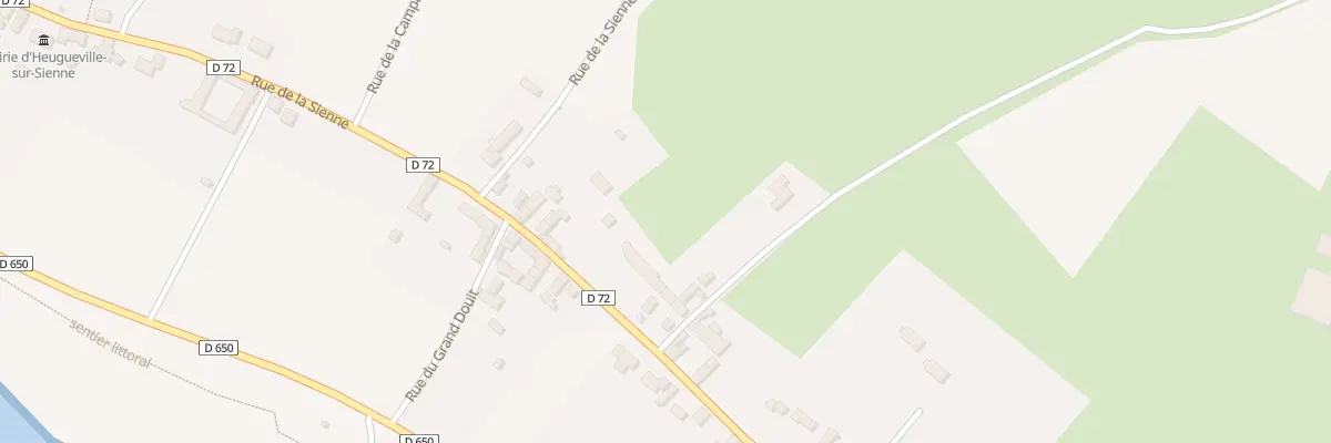 Plan du 69 Rue de la Sienne à Heugueville-sur-Sienne