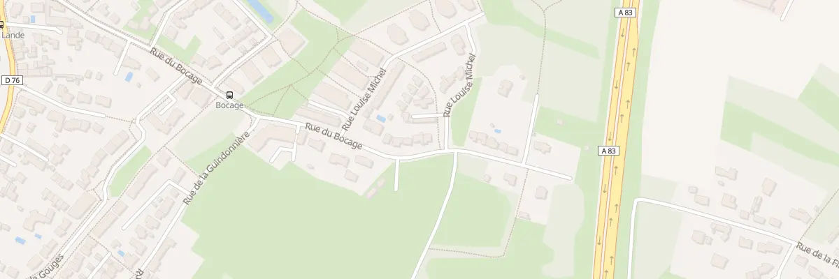 Plan du 27 Rue du Bocage aux Sorinières