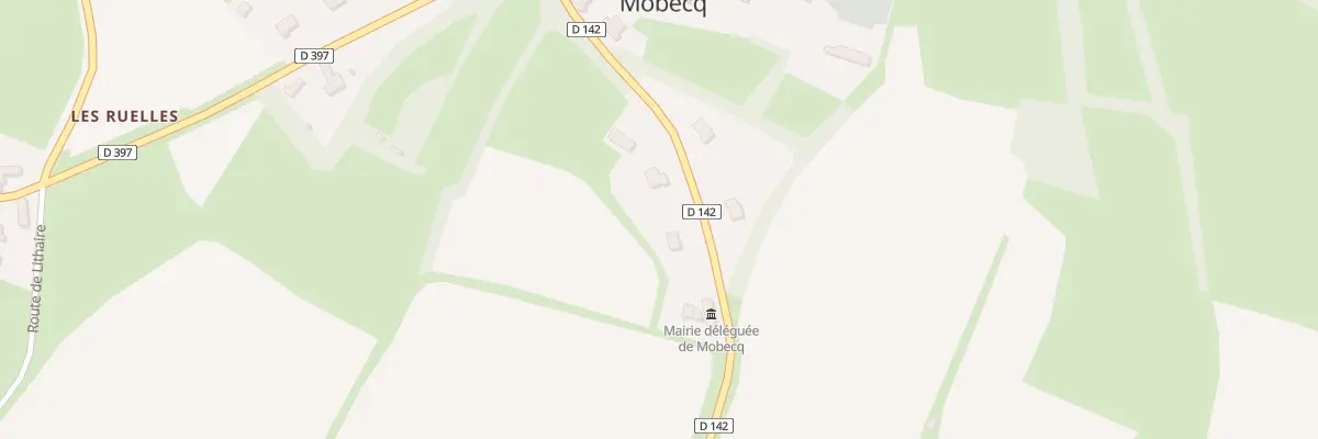 Plan du 20 Rte de la Haye Mobecq à La Haye