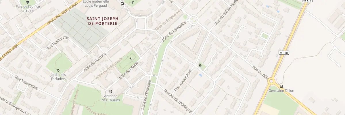 Plan du 4 Rue Jean-Baptiste Coraboeuf à Nantes