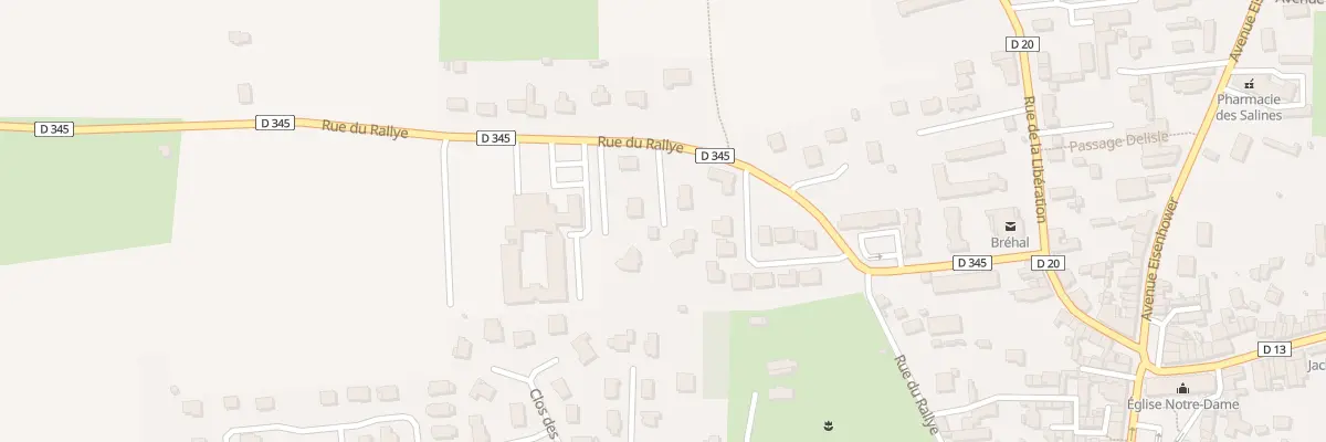 Plan du 17B Rue du Rallye à Bréhal