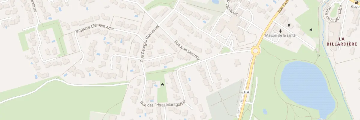 Plan du 3 Rue jean mermoz à Venansault