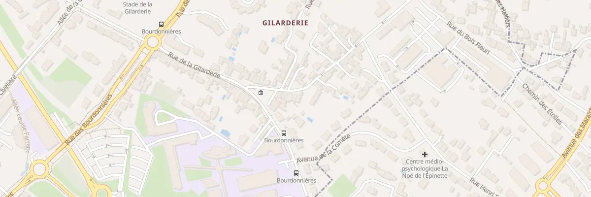 Plan du 184 Rue de la Gilarderie à Nantes