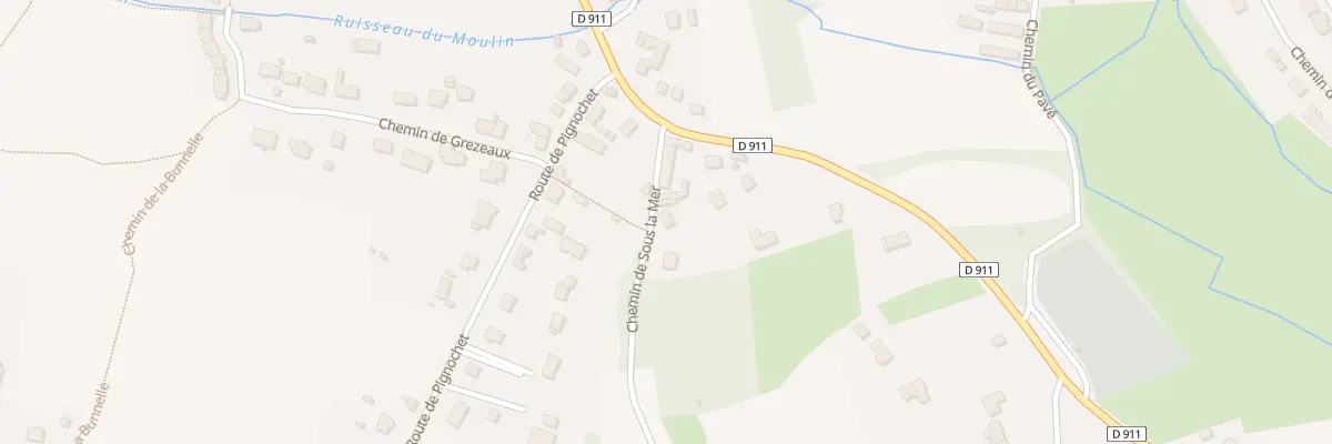 Plan du 4 Che de sous la Mor à Saint-Jean-le-Thomas