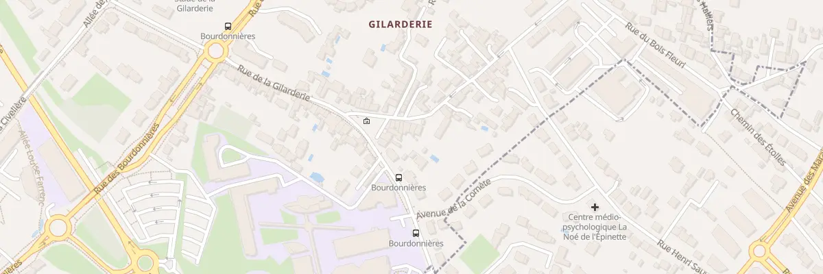 Plan du 182 Rue de la Gilarderie à Nantes