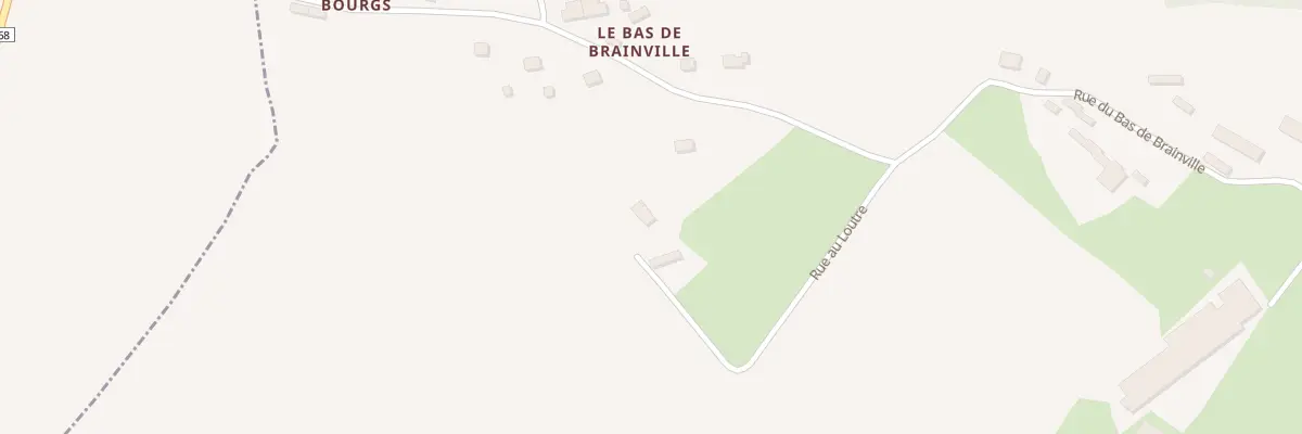 Plan du 6 Rue aux Loutres à Brainville