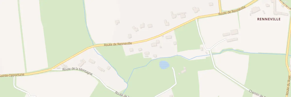 Plan du 10 Rte de Renneville à Lessay