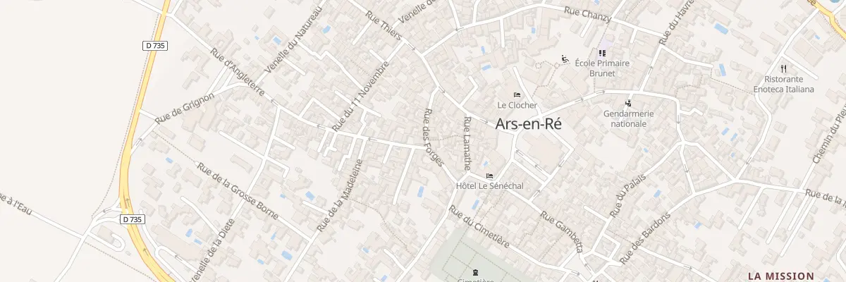 Plan du 34 Rue des Forges à Ars-en-Ré