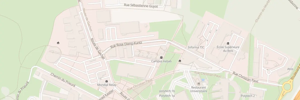 Plan du 3 Rue Christian Pauc à Nantes