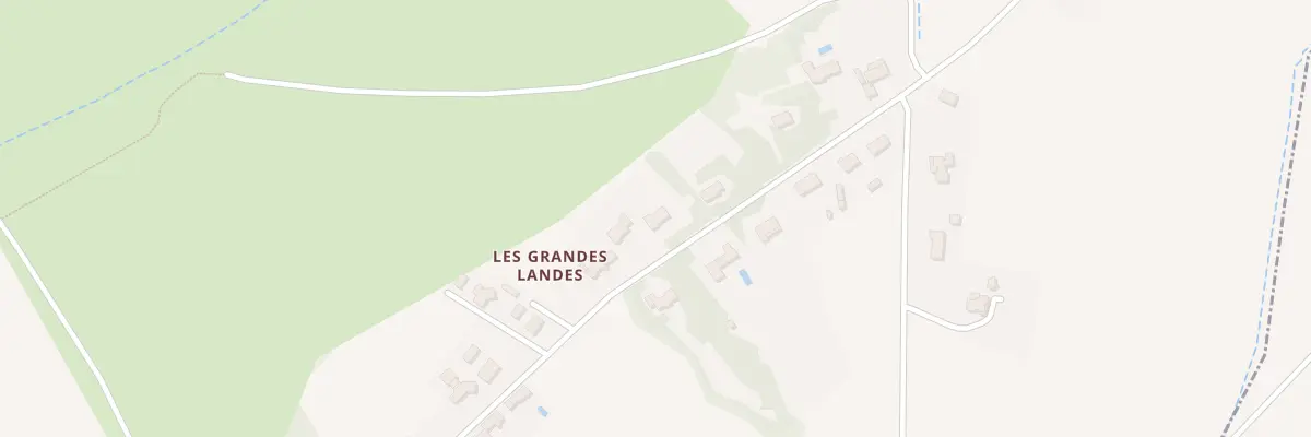 Plan du 6 Les Grandes Landes au Bignon