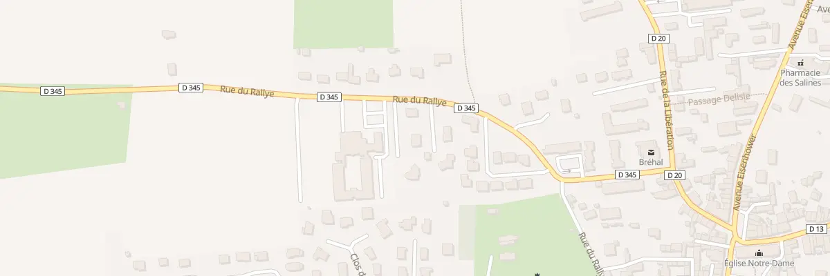 Plan du 19B Rue du Rallye à Bréhal