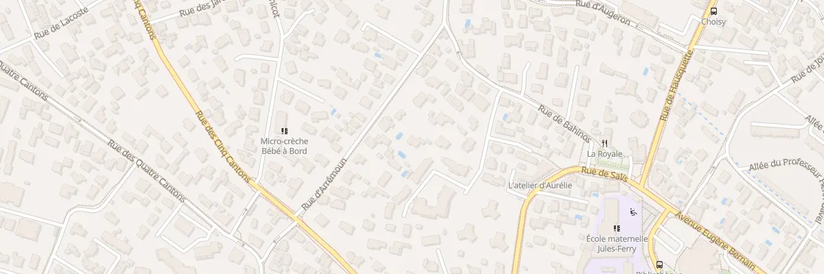 Plan du 22 Rue d’ Arremoun à Anglet