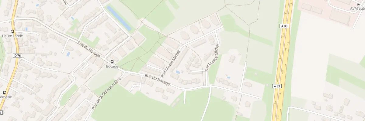 Plan du 8 Rue Louise Michel aux Sorinières