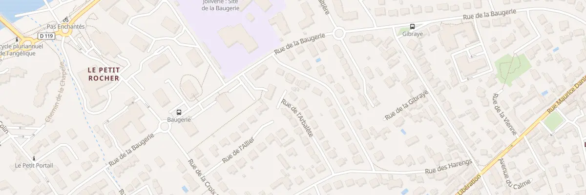 Plan du 16 Rue de l’Arbalète à Saint-Sébastien-sur-Loire