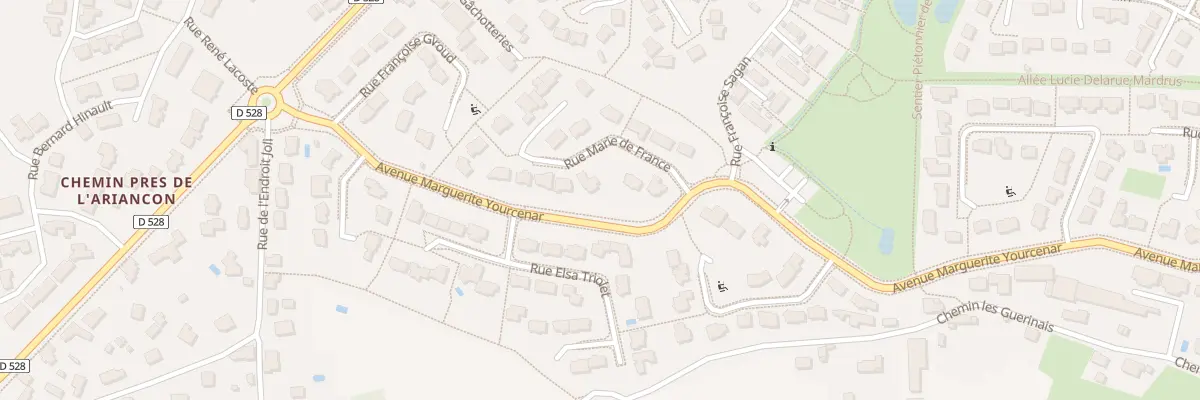 Plan du 5 Rue marie de france à Liffré