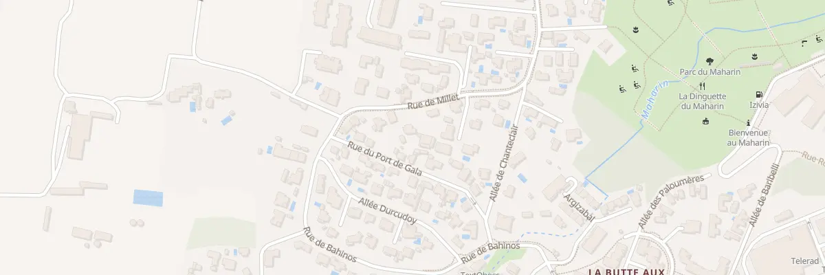 Plan du 6B Rue de Millet à Anglet