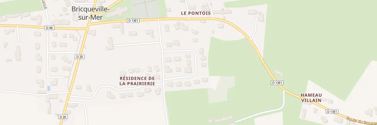 Plan du 29 Rue de la Pairierie à Bricqueville-sur-Mer