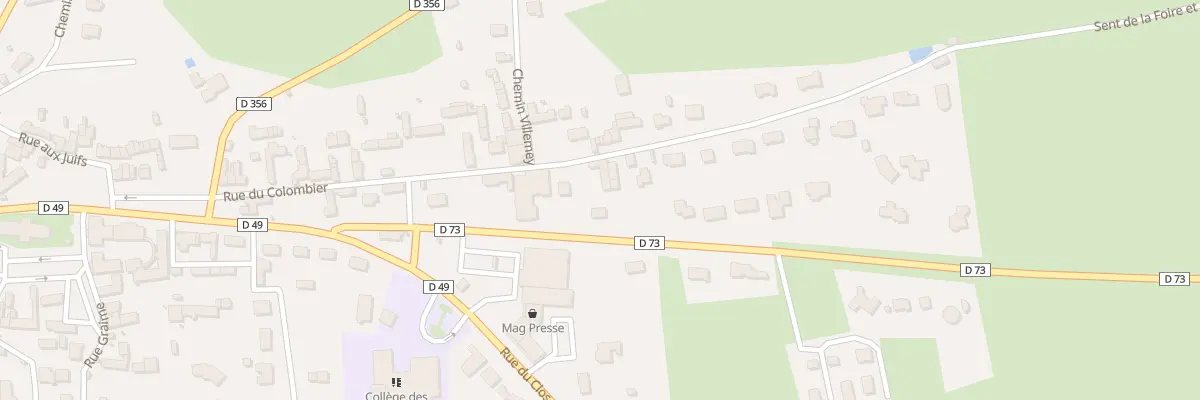 Plan du 5 Rue de la Foire à Montmartin-sur-Mer
