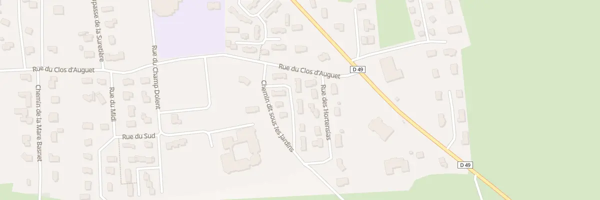 Plan du 9 Rue du Clos des Jardins à Montmartin-sur-Mer