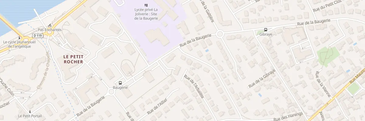 Plan du 19 Rue de la Tullaye à Saint-Sébastien-sur-Loire
