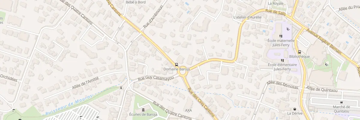 Plan du 12 Rue des Cinq Cantons à Anglet