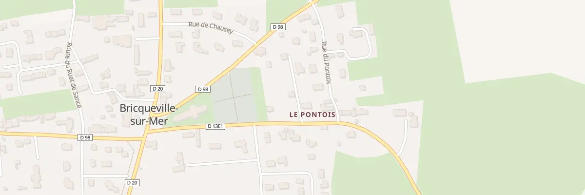 Plan du 3B Rte du Bocage à Bricqueville-sur-Mer