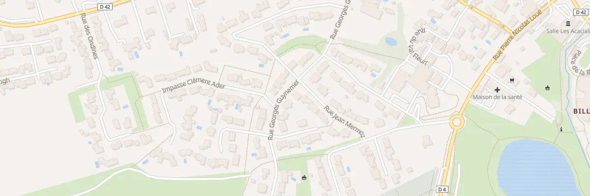 Plan du 11 Rue jean mermoz à Venansault