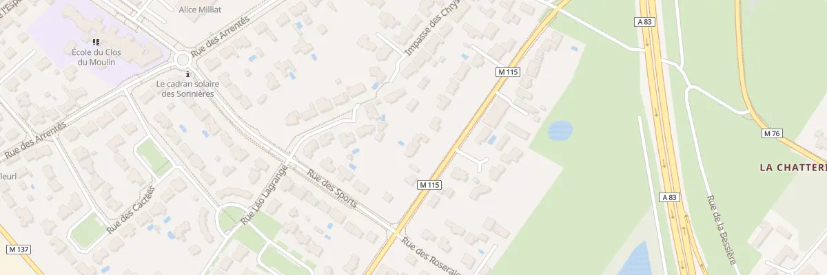Plan du 27B Rue de la Haussière aux Sorinières